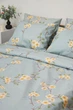 Комплект постельного белья Moon&Star полуторный 143х210 наволочки 4х70х70 Spring Flower Микросатин Premium (MS-820001407) - изображение 5