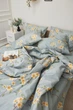 Комплект постельного белья Moon&Star полуторный 143х210 наволочки 4х70х70 Spring Flower Микросатин Premium (MS-820001407) - изображение 10