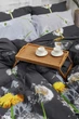 Комплект постільної білизни Moon&Star полуторний євро 160х220 наволочки 2х40х60 Dandelion Бязь Gold Люкс (MS-820000960) - зображення 7