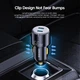 Автомобильное зарядное устройство Essager City Dual Type-C Car Charger 66W Black (ECC2C-FF01) - изображение 2