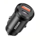 Автомобильное зарядное устройство Essager Gyroscope Mini 45W Car Charger USB-A + Type-C Black (ECCAC45-TL01-Z) - изображение 1