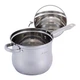 Кастрюля-фритюрница Kamille Ø18*15см 3,5л из нержавеющей стали KM-5852 - изображение 4