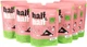 Промо набор упаковка влажного корма Half&Half "5+1" для котят кусочки с индейкой в желе 100 г х 6 шт (2700000040515) - изображение 6