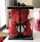 Мишка с сердцем из 3D роз Love Teddy bear 40см с подарочной упаковкой - изображение 10