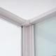 Душевой бокс DUSEL AVENUE White Matt 95x95x210 стекло прозрачное, профиль белый, без крыши - изображение 3