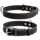 Ошейник "CoLLaR" одинарный (ширина 25мм, длина 38-50см) черный - изображение 1