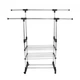 Вешалка Double Pole WJF 002 80*38*160см для одежды и обуви на колесиках - изображение 2