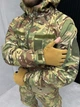 Тактичний костюм SoftShell з вологозахистом та липучками під шеврони Multicam XL - зображення 4