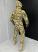 Тактичний костюм SoftShell з вологозахистом та липучками під шеврони Multicam XL - зображення 8