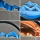 Картина-антистресс Moving Sandscapes в белой рамке 25 см синяя - изображение 2