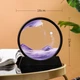 Песочная картина Moving Sandscapes в чёрной рамке 18см фиолетовая - изображение 2