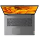 Ноутбук Lenovo IdeaPad 3 17ALC6, (82KV00GVRM) AMD Ryzen 5 5500U / RAM 8 ГБ / SSD 512 ГБ / Без ОС / сірий - зображення 3