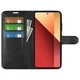 Классический чехол-книжка Deexe Book Type для Xiaomi Redmi Note 13 Pro 4G / Poco M6 Pro - Black - изображение 2