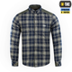 M-Tac рубашка Redneck Shirt Olive/Navy Blue L/L - изображение 2