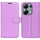 Класичний чохол-книжка Deexe Book Type для Xiaomi Redmi Note 13 Pro 4G / Poco M6 Pro - Purple - зображення 1