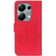 Чохол-книжка з застібкою KHAZNEH Retro Wallet для Xiaomi Redmi Note 13 Pro 4G / Poco M6 Pro - Red - зображення 5