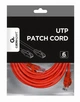 Патч корд Cablexpert PP6U-5M/R, UTP, категория. 6, литой, 50u" штекер с фиксатором, 5 м, красный - изображение 3