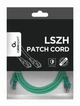 Патч корд Cablexpert PP6A-LSZHCU-G-1M, S/FTP, литой, 50u" штекер с фиксатором, 1,0м, зеленый - изображение 4