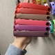 Силиконовый ремешок MRK для фитнес браслета Xiaomi Mi Band 6/5 темно-красный (2) с металлической кнопкой (mrk3142) - изображение 4