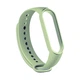 Силиконовый ремешок MRK для фитнес браслета Xiaomi Mi Band 6/5 светло-зеленый (7) с металлической кнопкой (mrk3150) - изображение 7