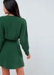 Зеленое мини платье Asos L Stk002969 - изображение 2