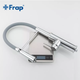 Смеситель для кухни Frap F4452-6 с гибким изливом, 2 режима, серый/хром - изображение 6