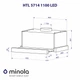 Вытяжка телескопическая Minola HTL 5714 WH 1100 LED - изображение 12