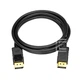 Кабель Ewell DisplayPort M/M 4K 120Hz, 8K 60Hz, Black, 1.8 м (EW579) - зображення 1