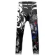 Комплект детский 4в1 Cody Lundin Gorilla Blue для спорта (Футболка, Рашгард, Шорты и Легинсы) - Рост 130 - 140 см - изображение 5