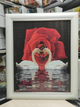 Алмазна мозаїка Лебеді і троянди 40х50 см ColorArt SP006 - зображення 4