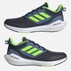 Buty sportowe chłopięce lekkie adidas EQ21 Run 2.0 GY4361 37 (4.5UK) Czarne (4065426055481) - obraz 4