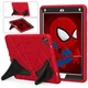Чехол STR Spider Apple iPad 7 (10.2" экран) детский с подставками Spiderman Red/Black - изображение 1