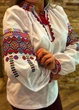 Вишиванка жіноча Бойківський узор льон 4XL біла (62) - зображення 2