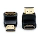 Перехідник Hdmi поворотний для підключення Hdmi під кутом 90 гр. - зображення 3