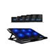Подставка для ноутбука DYXON FIX COOLING 4 Black (DXNLSFC4B) - изображение 6