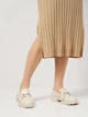 Женские лоферы кожаные Ashoes Гуччи 38 24.5 см Молочные (ROZ6501004255) - изображение 7