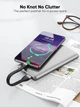 ​Кабель CableCreation USB A 2.0 to USB-C 3А, 480Mbps, 0.15м - изображение 2