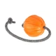 Игрушка для собак мяч на веревке мягкий 7СМ Liker CORD Orange - изображение 2