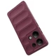 Силиконовый (TPU) чехол Deexe Terra Case для Xiaomi Redmi Note 13 Pro 4G - Wine Red - изображение 2