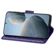 Чохол-книжка з малюнком UniCase Butterfly Pattern для Xiaomi Poco X6 Pro - Dark Purple - зображення 3