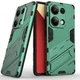 Захисний чохол з підставкою Deexe Bibercas для Xiaomi Redmi Note 13 Pro 4G / Poco M6 Pro - Green - зображення 1