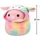М'яка іграшка Squishmallows - Порося Пітер (30 cm, в одязі) - зображення 2