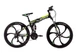 Велосипед Make Bike 26" складной на литых дисках алюминиевая рама 17" Черно-зеленый (FB1CHZ) - изображение 1