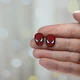 Сережки з супергероями "Spider-Man, Людина-павук", Marvel Comics (Сер0031) - зображення 1
