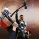 Игрушечный Молот Тора 73см. Топор Громобой, Громсекира Мстители Война Бесконечности (игрушечный Топор 1:1) (299564) - изображение 1
