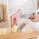 Терка мелкая плоская для шоколада, сыра, орехов, чеснока, имбиря из нержавеющей стали 21 см - изображение 1
