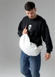 Чоловіча сумка Sambag HOBO BAG-GLOVE Біла 30 х 13 х 8 см (53400008m) - зображення 8