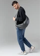 Сумка чоловіча Sambag HOBO BAG-GLOVE Графіт 30 х 13 х 8 см (53400009m) - зображення 2