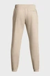 Чоловічі бежеві спортивні штани UA Essential Fleece Jogger Under Armour LG 1373882-203 - изображение 5