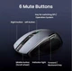 Мышка компьютерная UGREEN MU006 беспроводная черная (90855) - изображение 6